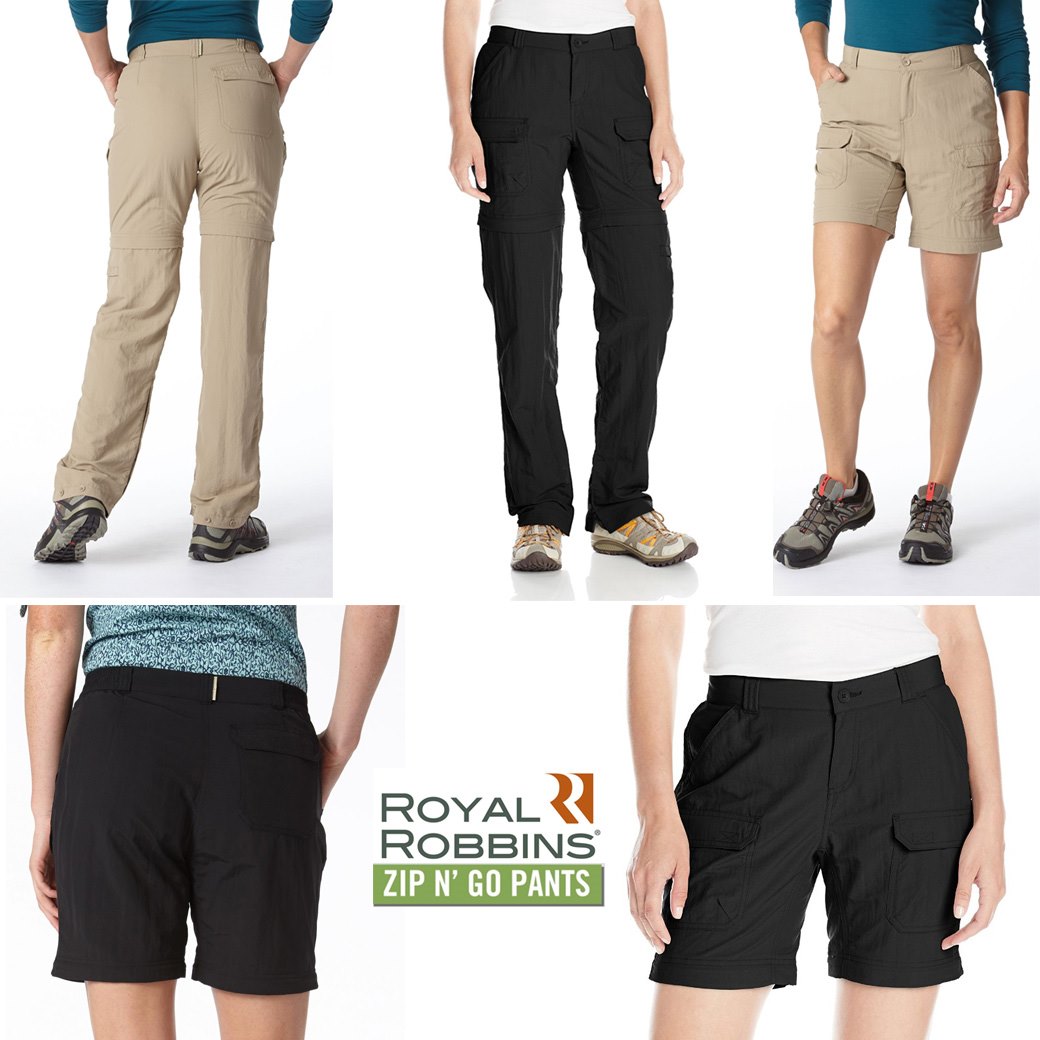 Royal Robbins Women's Classic Zip N Go Pants