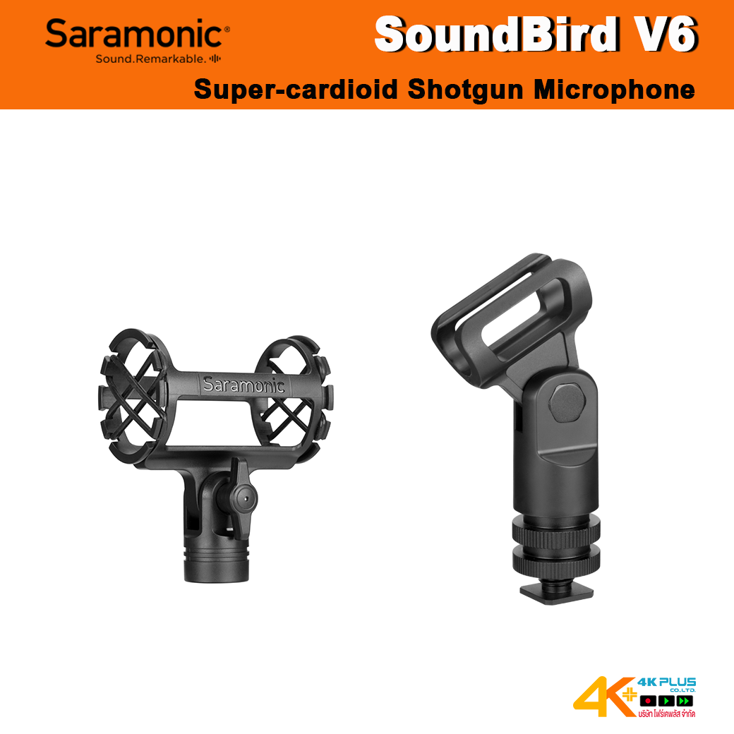 Saramonic SoundBird V6 Super-cardioid Shotgun Microphone