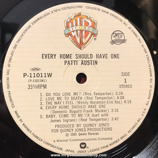 Patti Austin - Every Home Should Have One