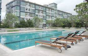 ขาย / เช่า คอนโด Garden Asoke - Rama 9 (การ์เด้น อโศก - พระราม 9) 1 ห้องนอน 1 ห้องน้ำ ตึก A 3 ชั้น 6 ห้องมุม ขนาด 45 ตรม. ติดกับบันไดหนีไฟ Fully Furnished พร้อมเครื่องใช้ไฟฟ้า