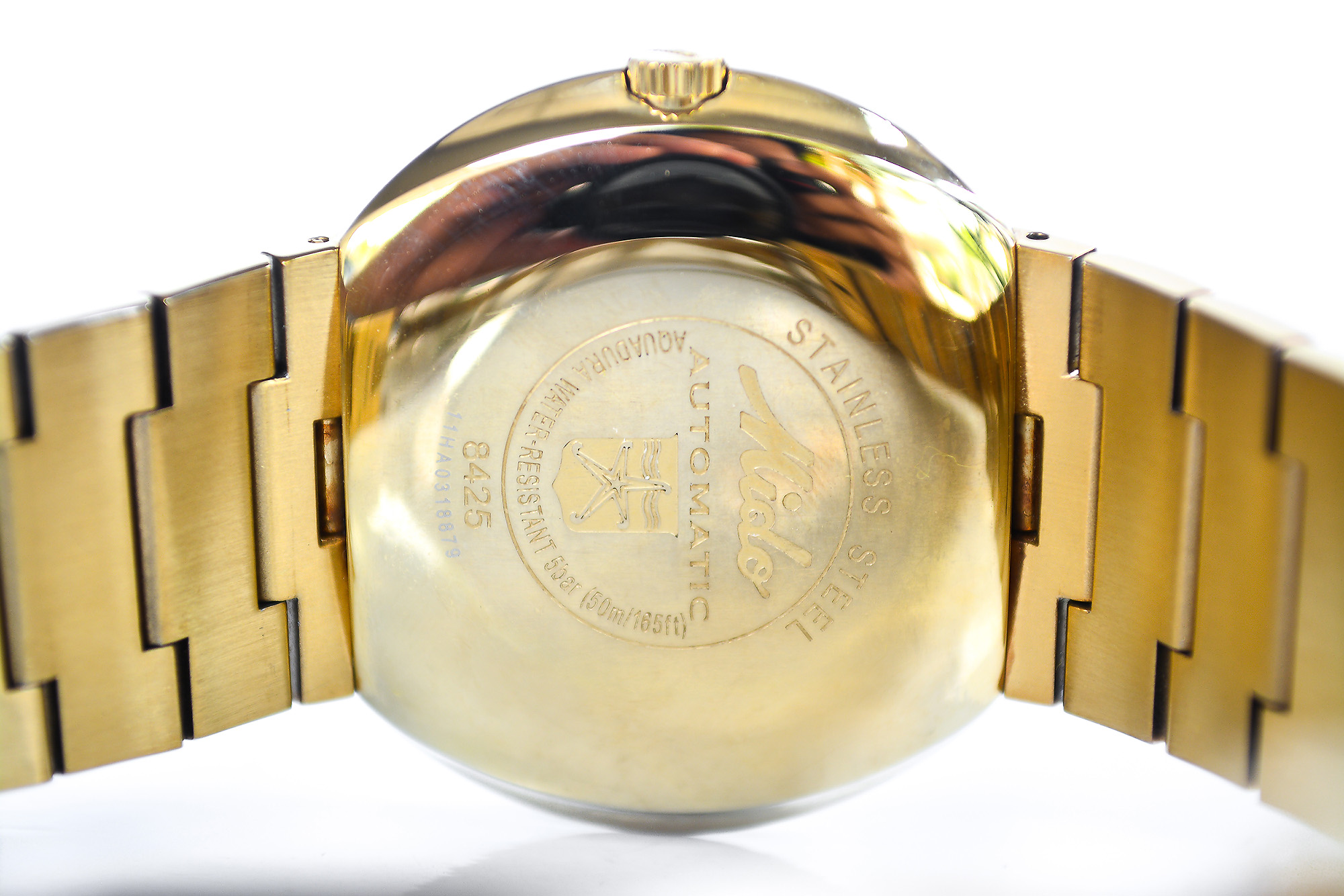 Mido Commander Aquadura เรือนทอง