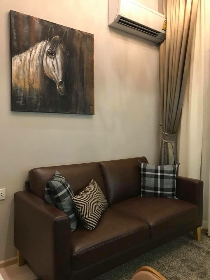 ขาย / ให้เช่าคอนโด Noble Revolve Ratchada (โนเบิล รีวอลฟ์ รัชดา) 1 ห้องนอน 1ห้องน้ำ ขนาด 29 ตรม ชั้น 6