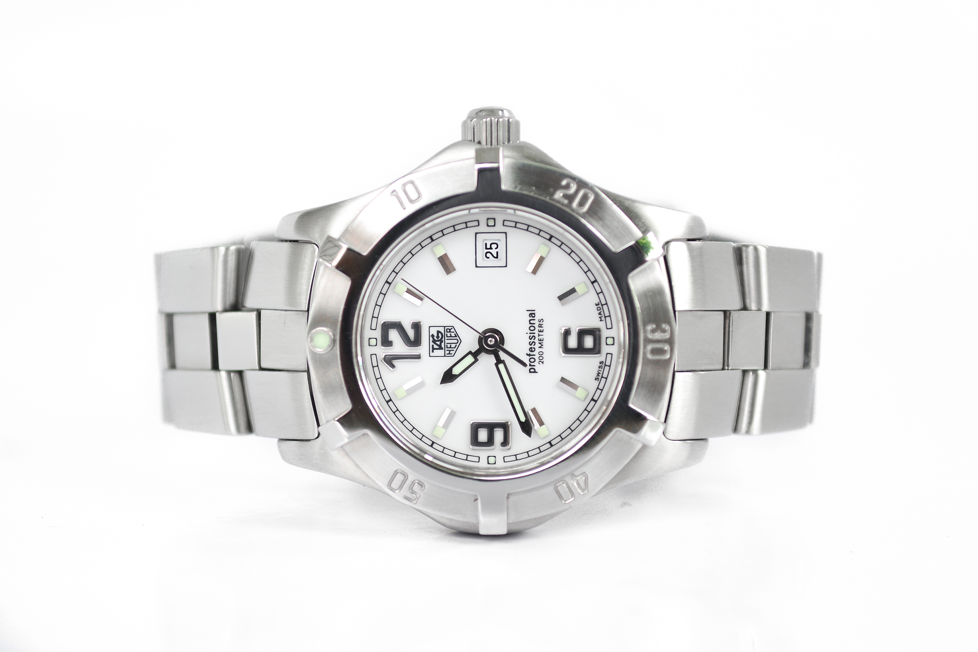 Tag Heuer S2000 Exclusive Lady size หน้าขาว
