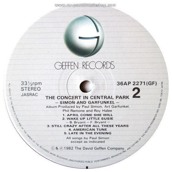 Simon & Garfunkel - The Concert in Central Park