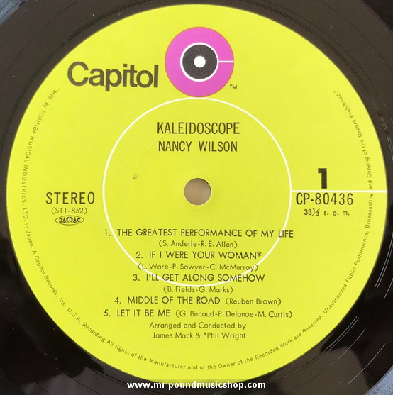 Nancy Wilson - Kaleidoscope