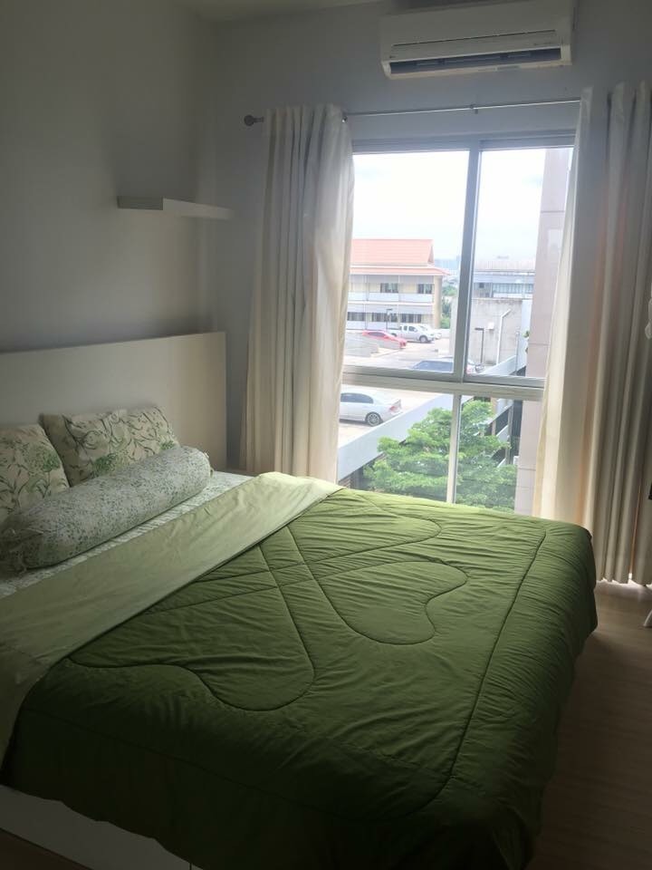 ให้เช่าคอนโด A Space Sukhumvit 77 (เอ สเปซ สุขุมวิท 77) 1 ห้องนอน 1 ห้องน้ำ ห้อง 2351/154 ฝั่งสระว่ายน้ำ