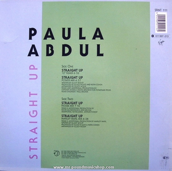 Paula Abdul - Straight Up