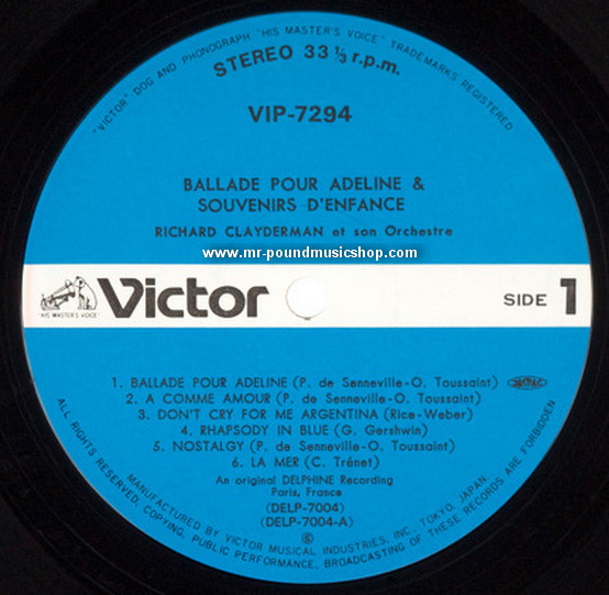 Richard Clayderman - Ballade Pour Adeline & Souvenirs D'Enfance