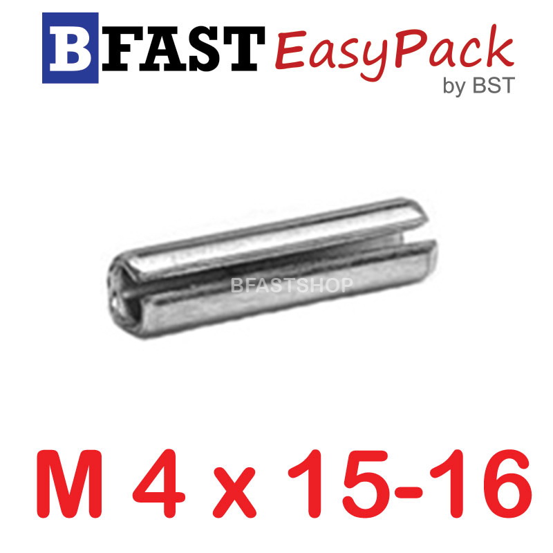 ปิ๊นตะกุดสแตนเลส SUS M4 x 15-16 (5 ตัว/ถุง)