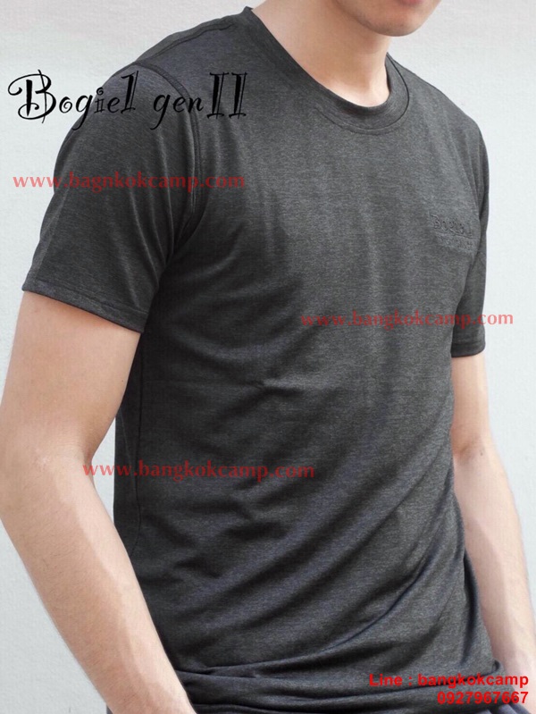 เสื้อยืด Bogie1 gen2 เนื้อผ้าเนียนนุ่มสวมใส่สบาย สีเทา