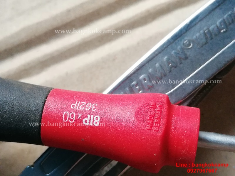 ไขควงดาวแฉก เยอรมัน Wiha .SoftFinish .. 8IPx60....(362IP)..Made in Germany...ใหม่ แท้ ใช้กับคีมเอนกประสงค์ Leatherman