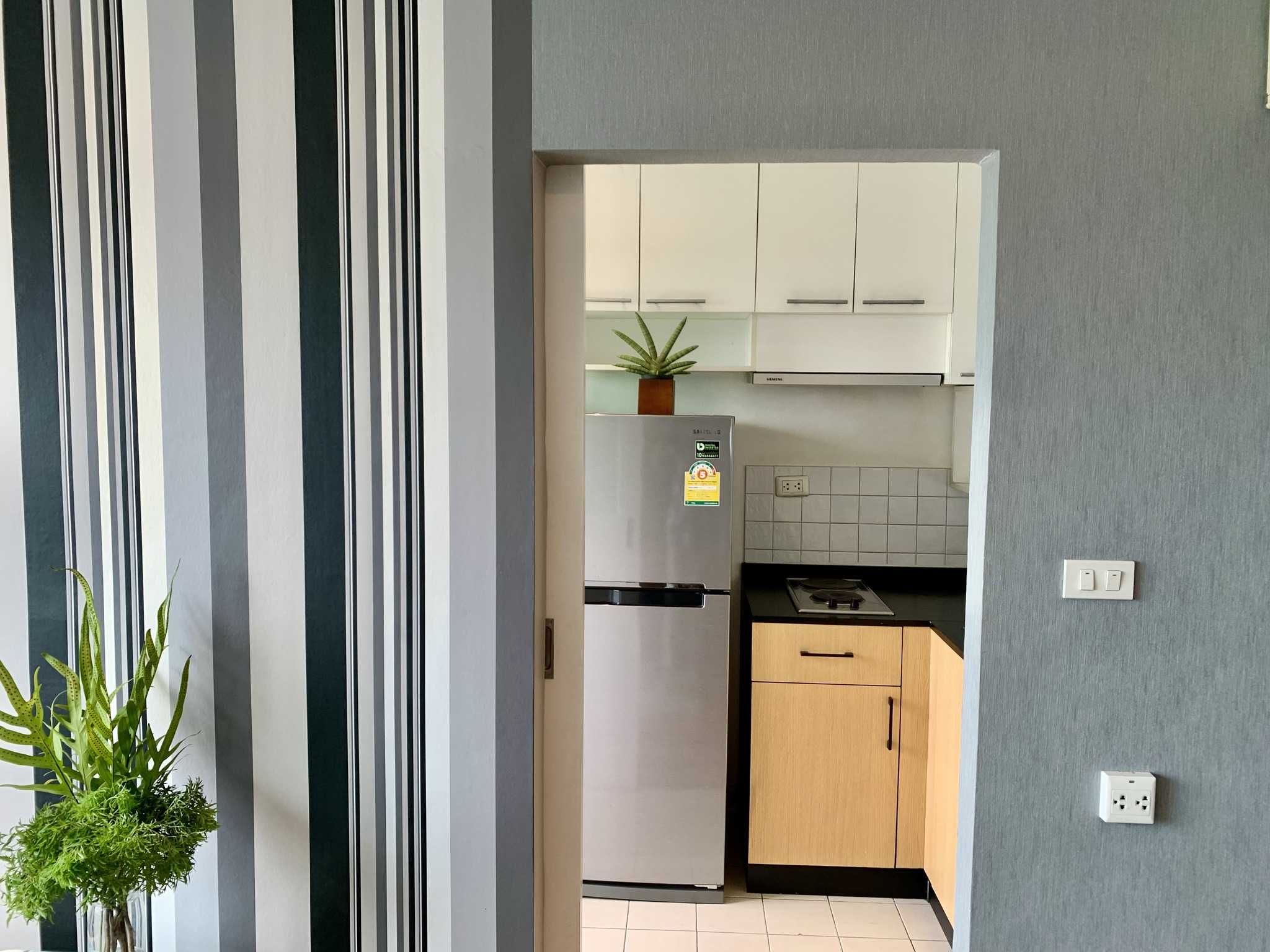 ขาย / ให้เช่าคอนโด Condo One Sukhumvit 67 (คอนโด วัน สุขุมวิท 67) - 1 ห้องนอน- 1 ห้องนั่งเล่น- 1 ห้องครัว พร้อมระเบียง-