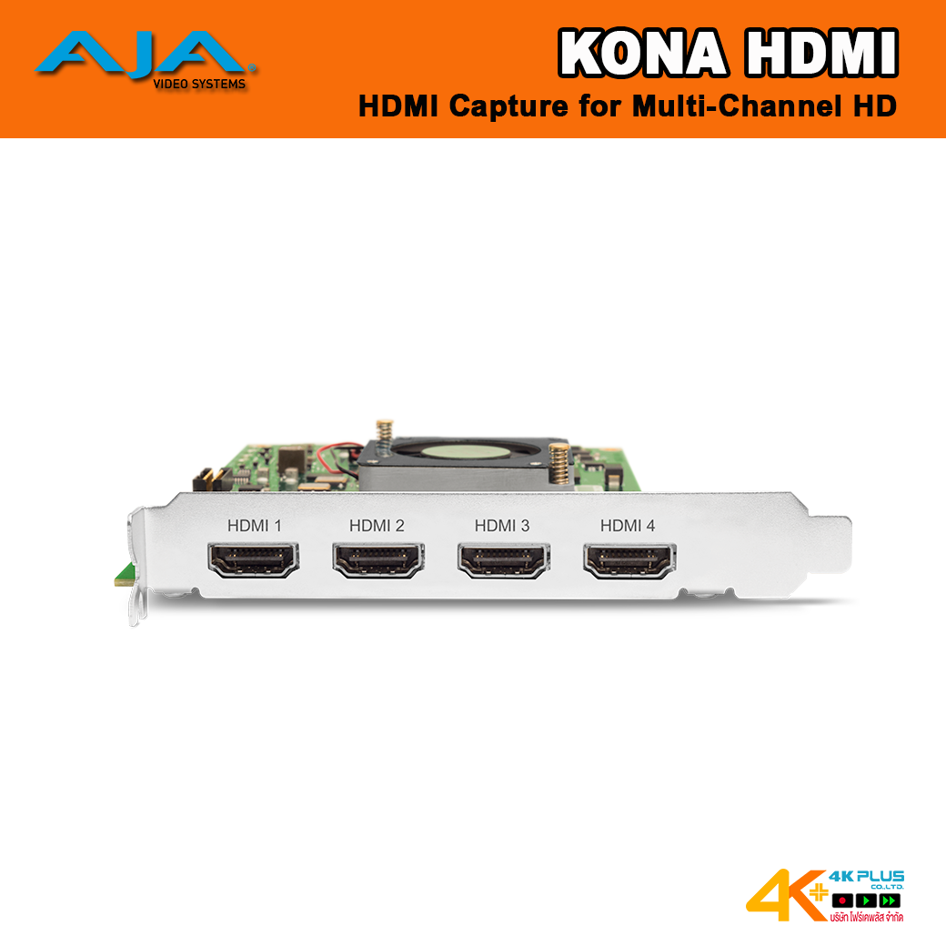 KONA HDMI Multi-Channel HDMI Ingest