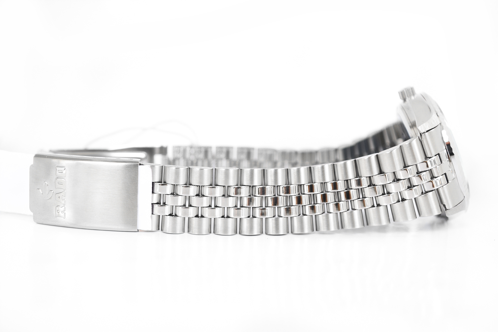 Rado Super Star Automatic Day-Date เรือนเหล็ก ขอบหยัก