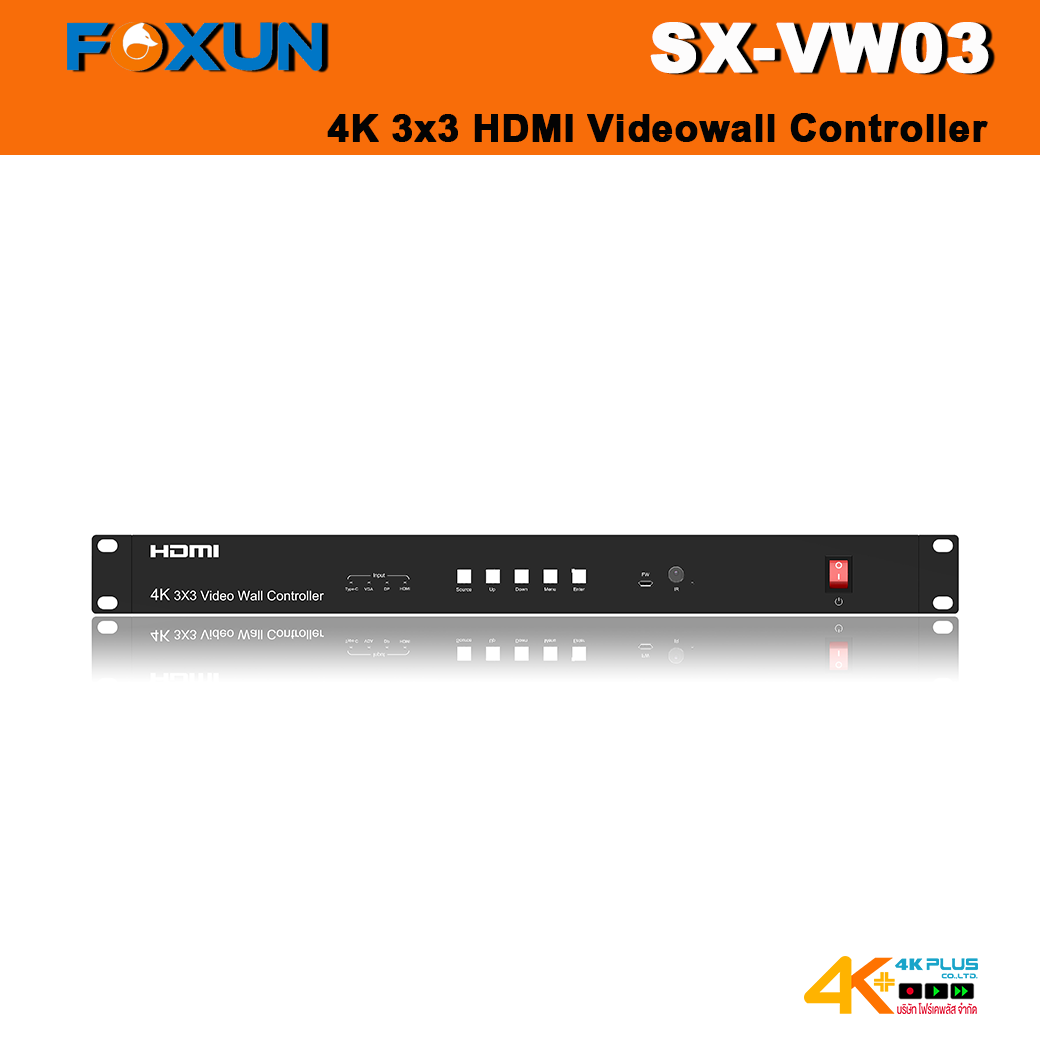 SX-VW03 3x3 HDMI Videowall Controller
