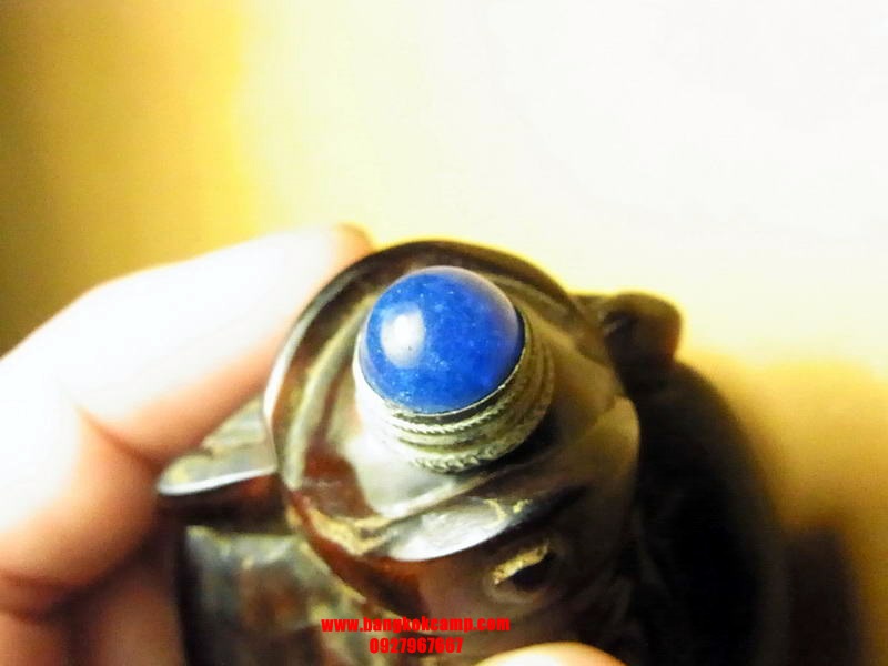 ขวดยานัตถ์ แกะจากเขาสัตว์ เทพเจ้าจีน