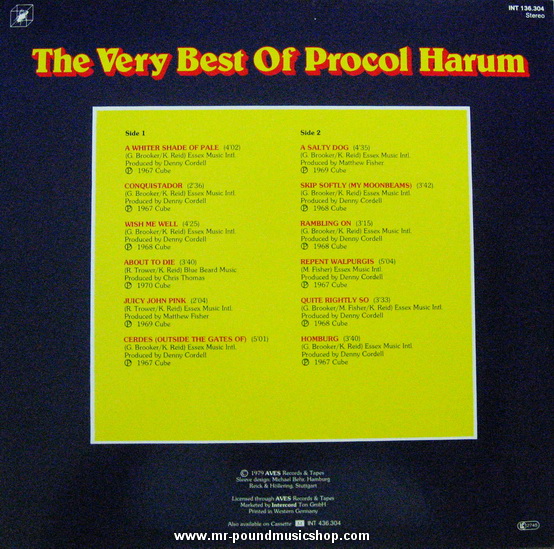 Procol Harum - The Very Best Of Procol Harum