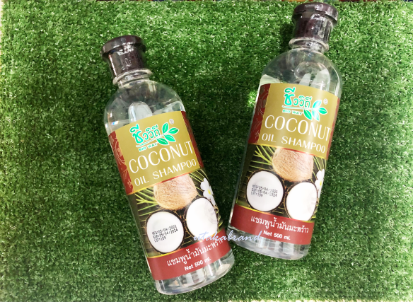 แชมพูสมุนไพร ขนาด500ML. มี3สูตร มะพร้าว มะกรูด อัญชัน