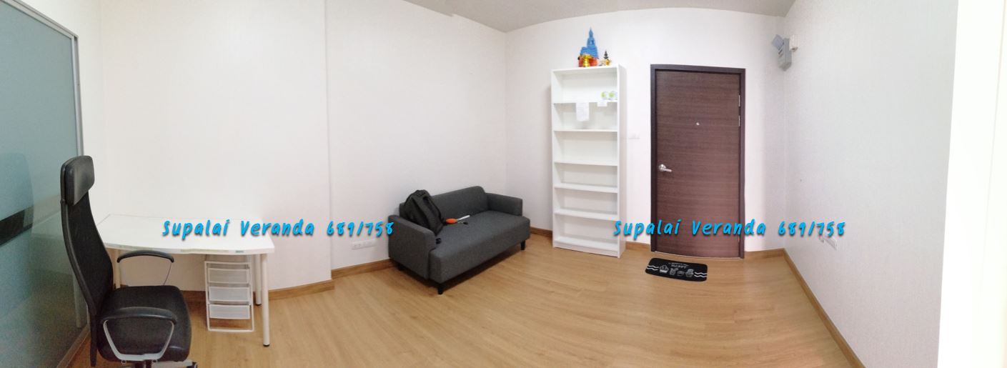 ขายคอนโด ศุภาลัย เวอเรนด้า รัชวิภา-ประชาชื่น Supalai Veranda Ratchavipha – Prachachuen 1 ห้องนอน, 1 ห้องนั่งเล่น, 1 ห้องน้ํา, 1 ห้องครัว