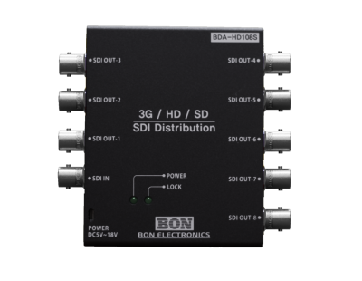 BDA-108S BON SDI 1 to 8 Distributor - Support 3G/HD/SD SDI signal