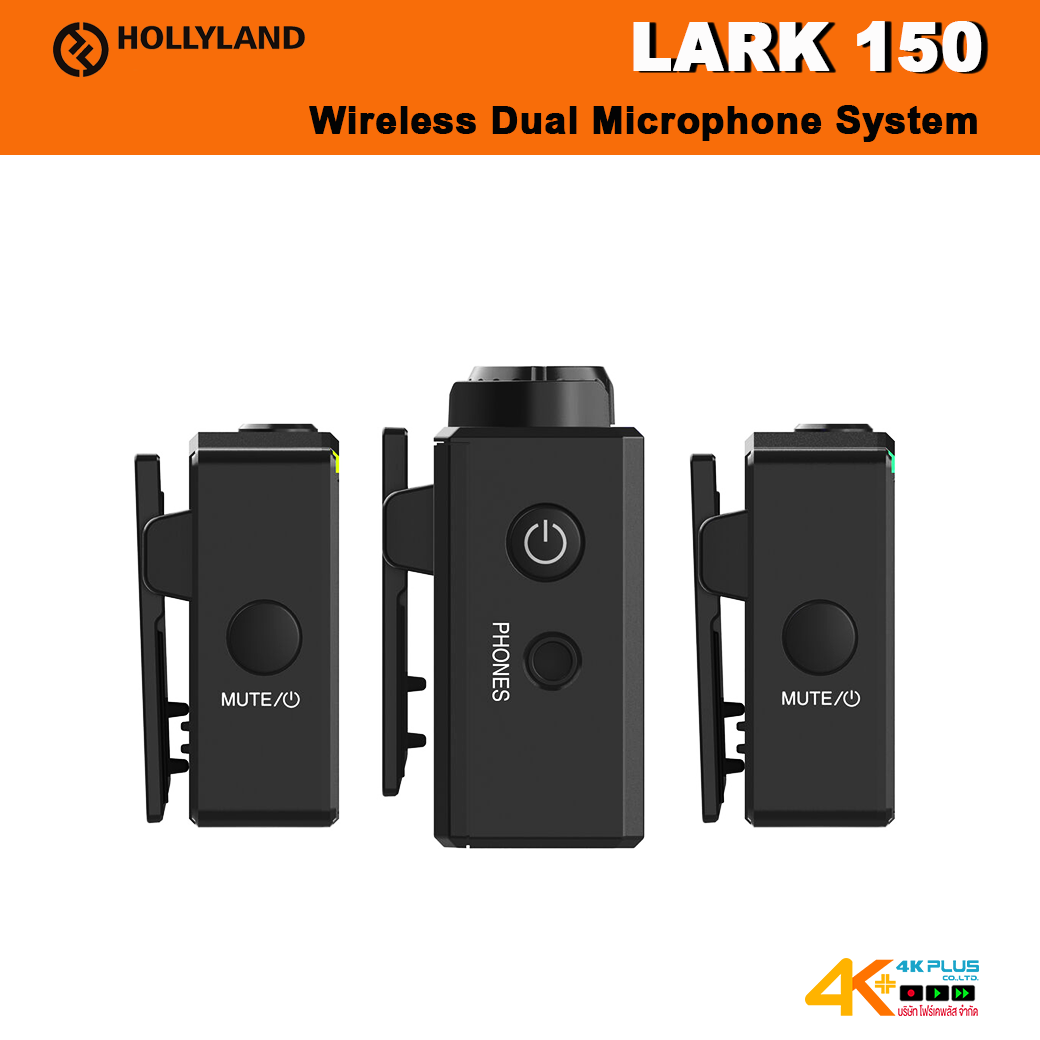 Hollyland LARK 150 Wireless Dual Microphone System