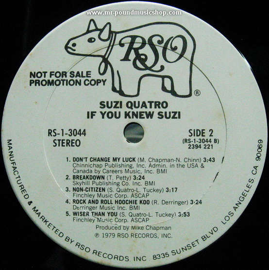 Suzi Quatro - If You Knew Suzi...