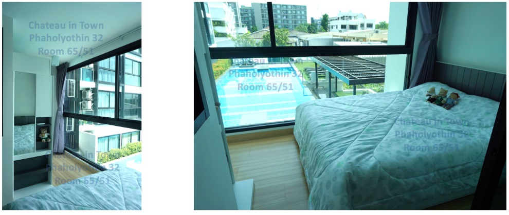 ขายคอนโด Chateau In Town Phahonyothin 32 ชาโตว์ อิน ทาวน์ พหลโยธิน 32 (เสนานิคม) 1 ห้องนอน 1 ห้องนั่งเล่น 1 ห้องน้ำ