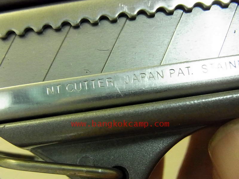 มีดกู้ภัยฉุกเฉิน/คัตเตอร์ญี่ปุ่น NT CUTTER Rescue Tool ...Made in Japan ใหม่ แท้ (RES-1200GP) (เป็นคัตเตอร์+ตัดสายนิรภัย+ทุบกระจก)