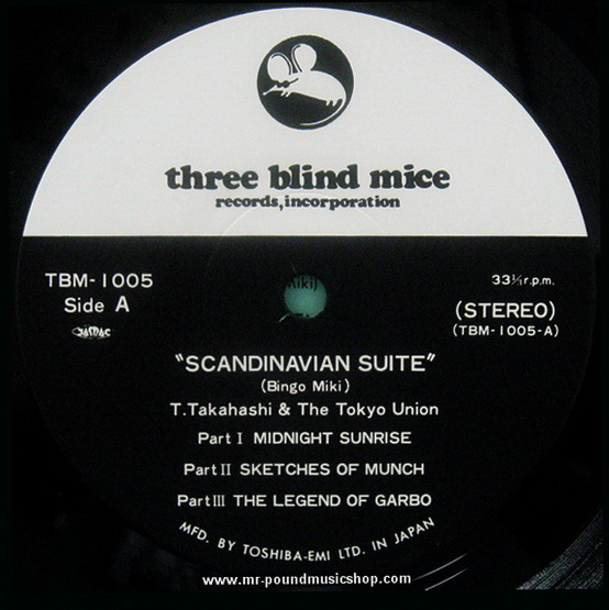 Bingo Miki / Tatsuya Takahashi & Tokyo Union - Scandinavian Suite