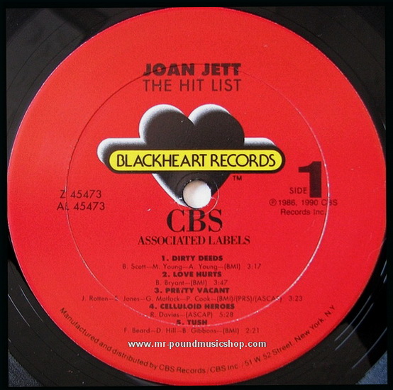 Joan Jett - The Hit List