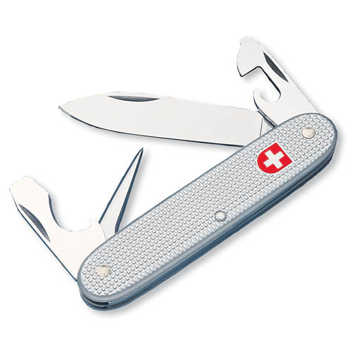 Victorinox Pioneer Alox in silver - 0.8611.26 โลโก้เก่า (หายาก NIB)