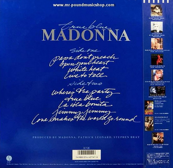 Madonna - True Blue