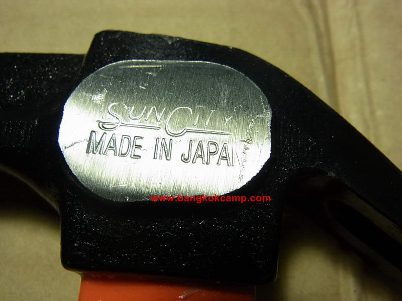 ค้อนหงอนญี่ปุ่น SUN CITY (New Magnetic KARIWAKU Hammer) FIBER-GLASS HANDLE, Made in JAPAN