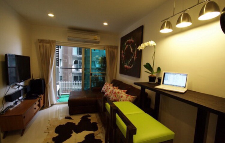 A Space Hideaway Asoke-Ratchada (เอ สเปซ ไฮด์อเวย์ อโศก-รัชดา) 2 ห้องนอน 2 ห้องน้ำ พื้นที่ 53 ตรม