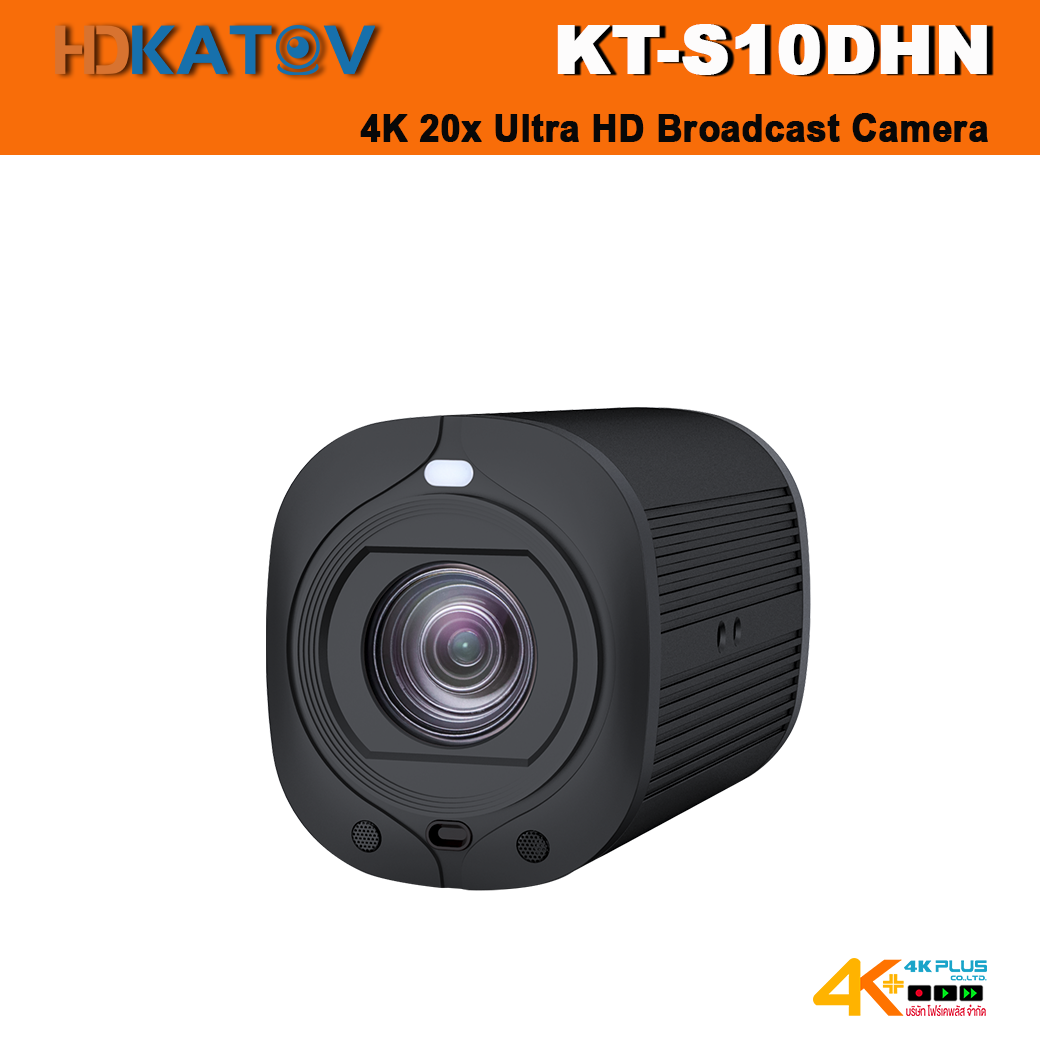 HDKATOV KT-S10DHN 4K 20x Ultra HD Broadcast Camera
