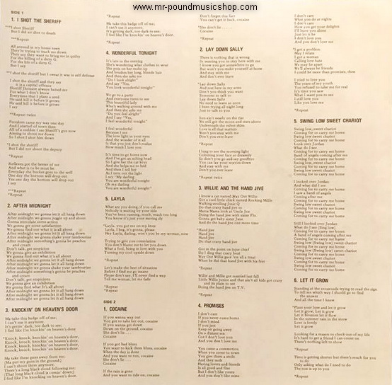 Eric Clapton - Time Pieces / The Best of Eric Clapton