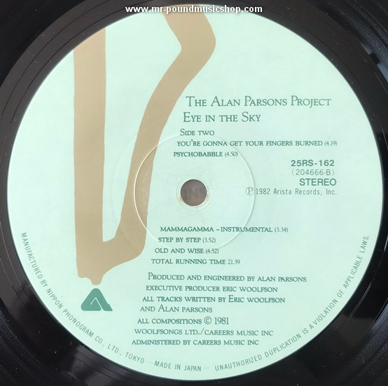 The Alan Parsons Project - Eye in The Sky