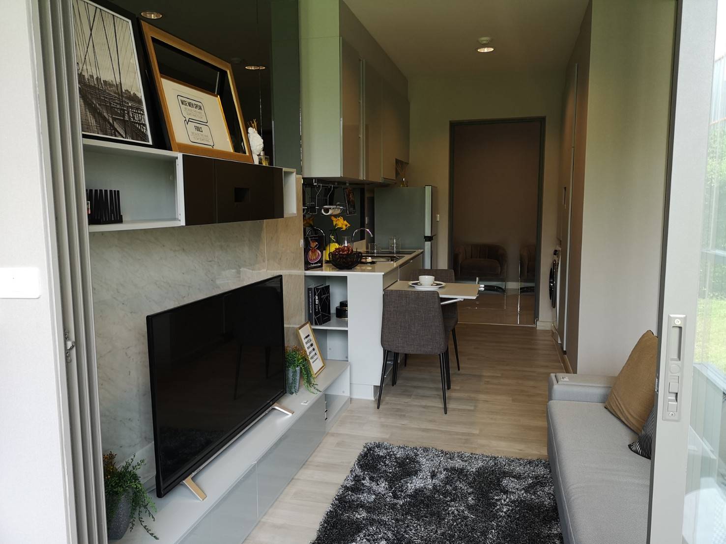 ขายคอนโด Niche Pride Taopoon - Interchange (นิช ไพรด์ เตาปูน-อินเตอร์เชน ) ติด Mrt เตาปูนอินเตอร์เชนจ์ 0 ม. ห้องแบบ 1 ห้องนอน plus