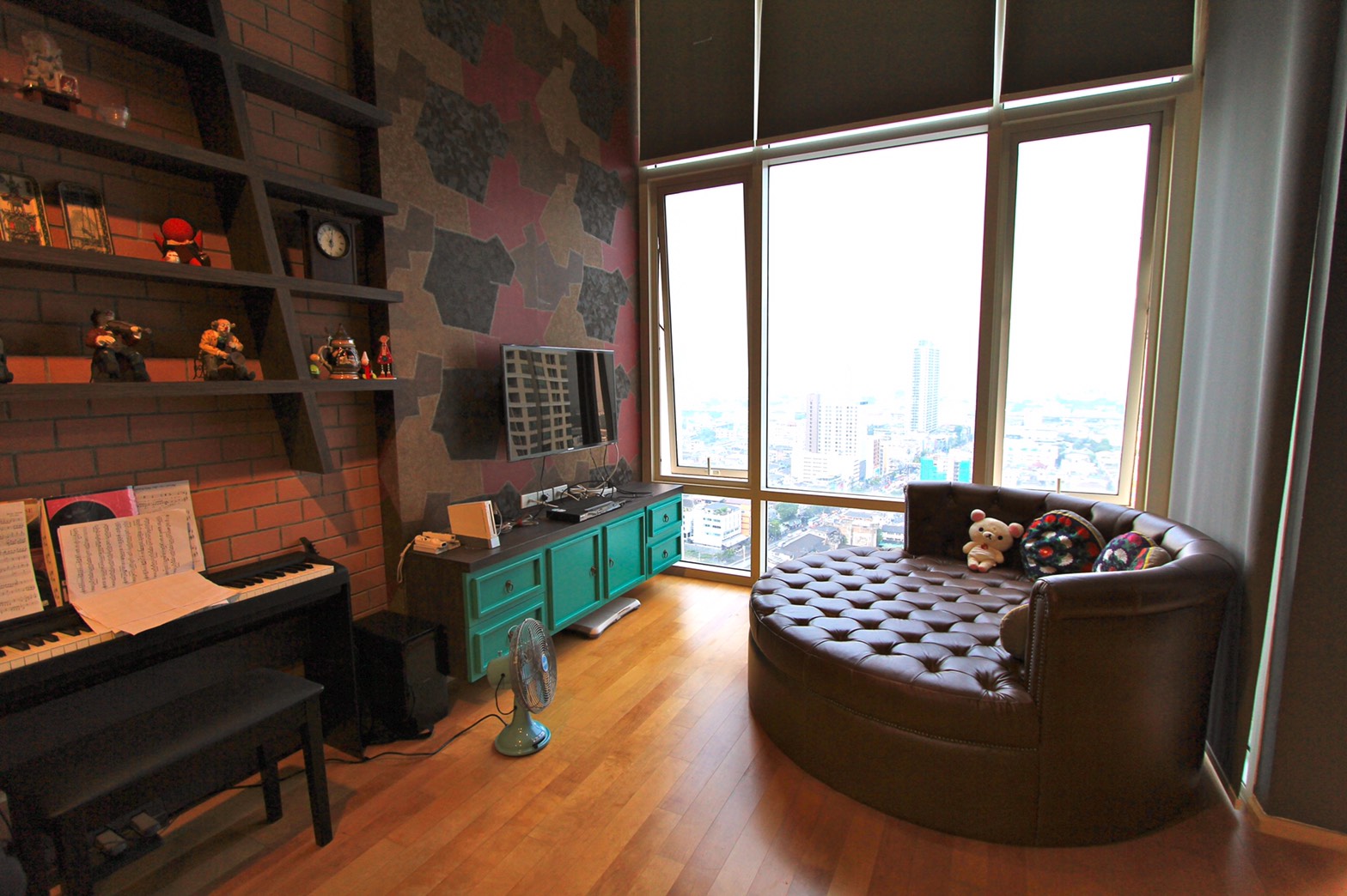 ให้เช่าคอนโด Villa Rachatewi (วิลล่า ราชเทวี) 1 ห้องนอน 1 ห้อง (ห้อง duplex) ขนาด 70 sqm ชั้น 25