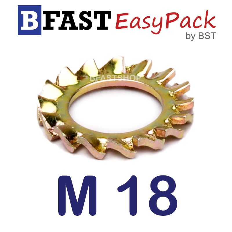 แหวนจักรถึ่นอก M18 ( 3 ตัว/ถุง)