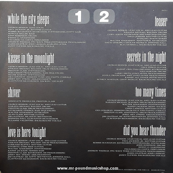 George Benson - While The City Sleeps...