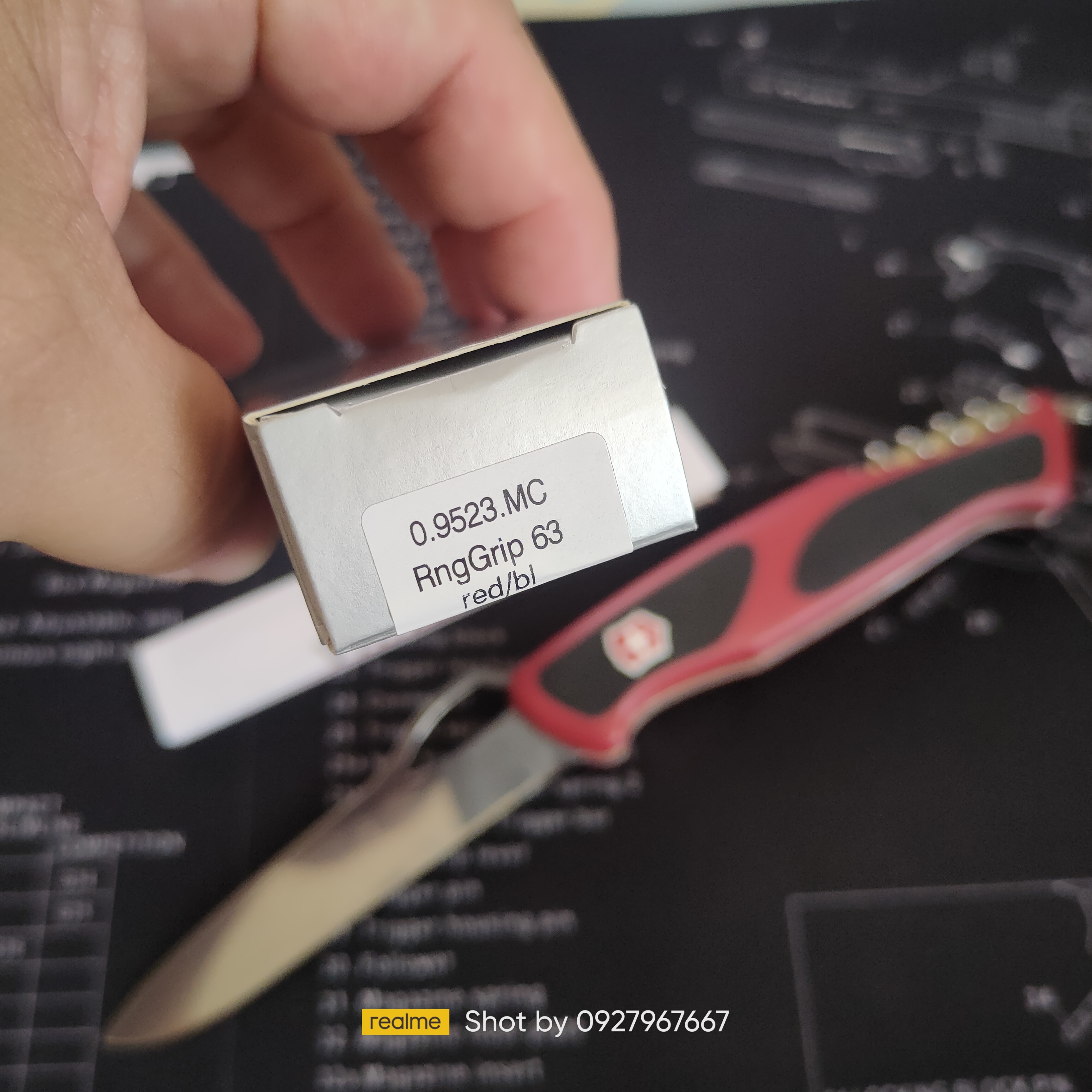 มีดพับอเนกประสงค์ Victorinox Ranger Grip 63 (0.9523.MC)