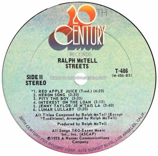 Ralph McTell - Streets