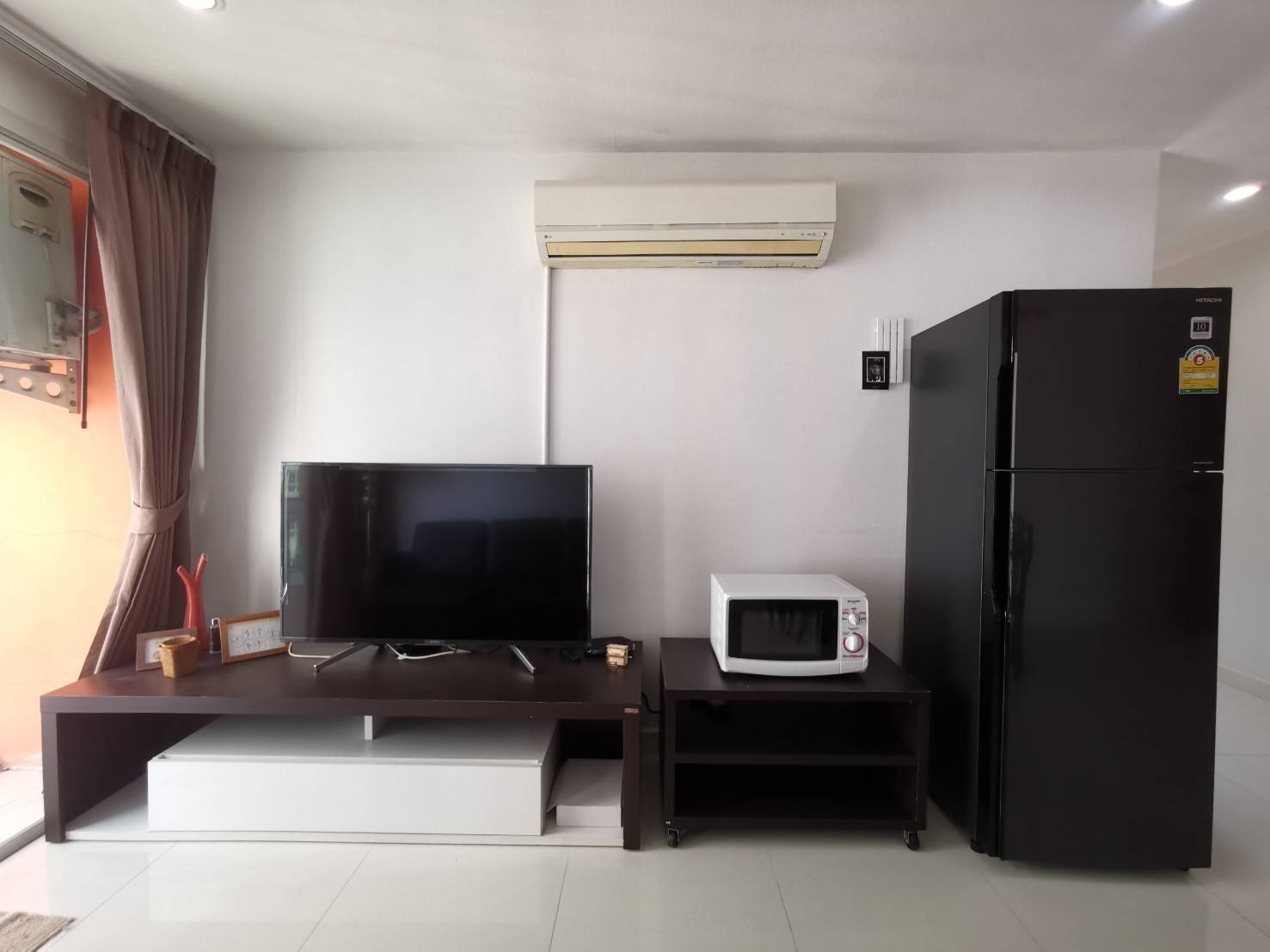 ให้เช่าคอนโด PG Rama IX (พีจี พระราม 9) 2 ห้องนอน 2 ห้องน้ำ ขนาด 75 ตรม ชั้น 8 อาคาร A ห้องมุม