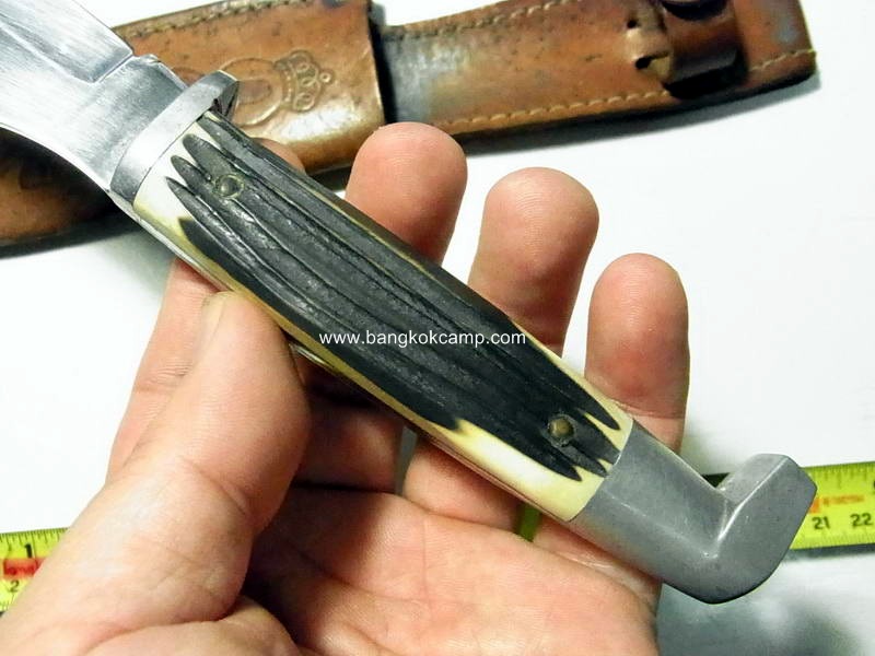 มีดพกอังกฤษ Queen Steel #77 Made in ENGLAND เก่าเก็บ (Vintage solingen knife) สภาพสมบูรณ์ หายาก