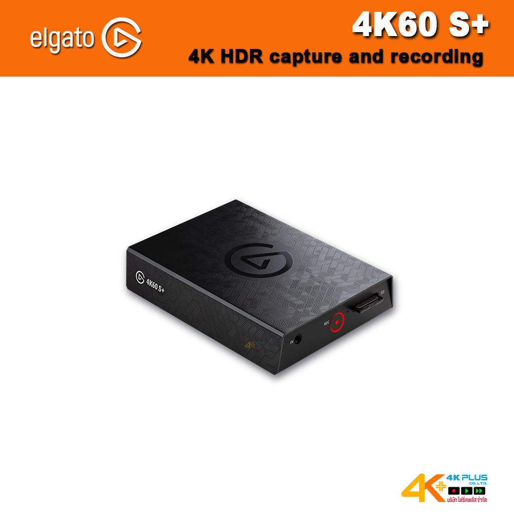 Elgato 4K60 S+ Capture 4K HDR and Recording