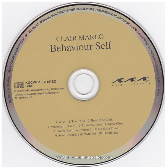 Clair Marlo - Behaviour Self