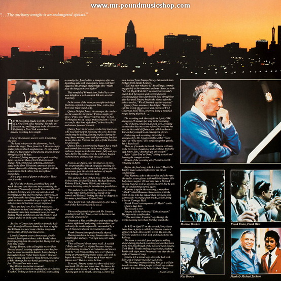 Frank Sinatra With Quincy Jones And Orchestra - L.A. In My Lady