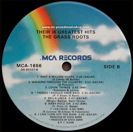 The Grass Roots - Their 16 Greatest Hits