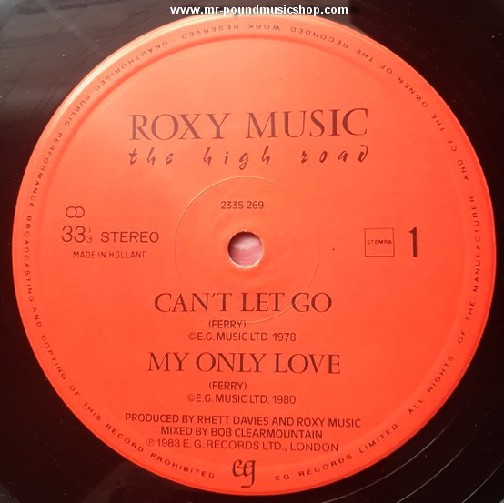 Roxy Music - The High Road